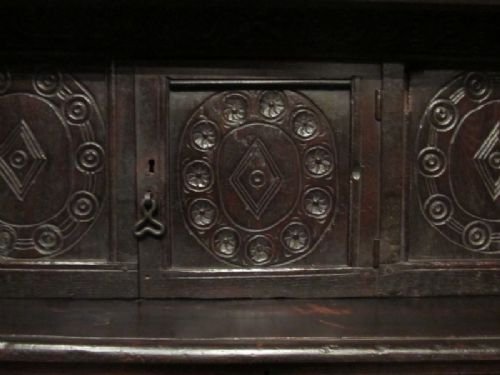 fig 2. ANTIQUE 17TH CENTURY OAK COURT CUPBOARD C1680 W6757/30.1