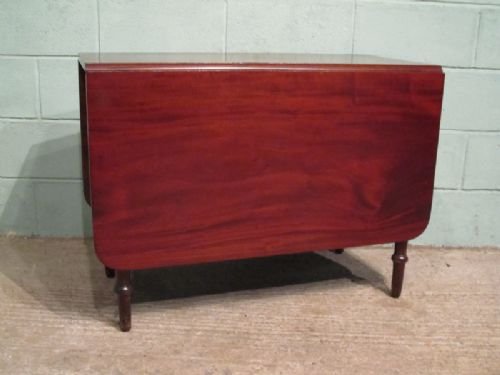Antique Regency Mahogany Drop Leaf Dining Table C1820 W6785/6.2