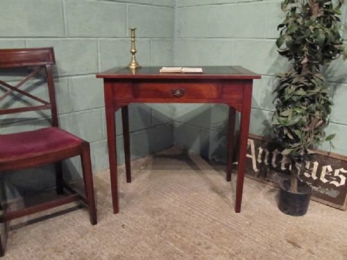 Antique Small Edwardian Mahogany Writing Table C1900 W6785/6.2