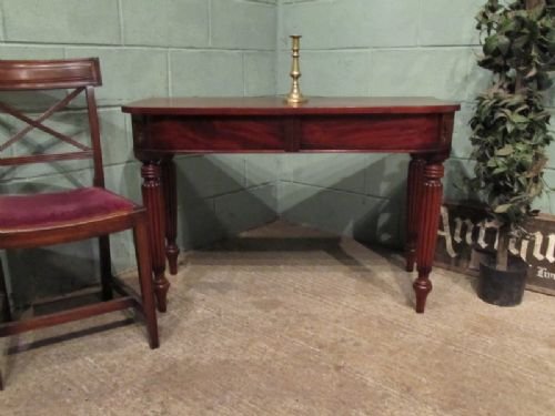 fig 1. ANTIQUE VICTORIAN MAHOGANY SIDE TABLE C1880 W6826/27.2