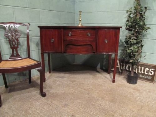 Antique Edwardian Mahogany Small Sideboard C1900 W6832/12.3