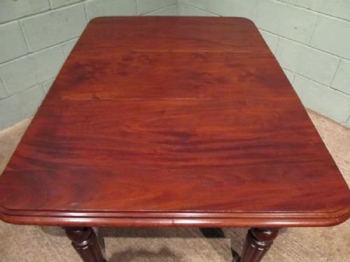 Antique Victorian Mahogany Extending Dining Table Seats 4 to 8 W6875/26.3