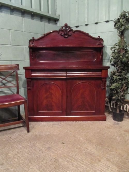Antique Victorian Mahogany Chiffonier C1880 W6883/2.4