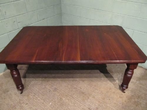 fig 1. ANTIQUE VICTORIAN MAHOGANY EXTENDING DINING TABLE C1880 SEATS 8-10 W6895/9.4