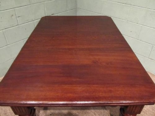 Antique Edwardian Oak Extending Dining Table C1900 W6896/9.4