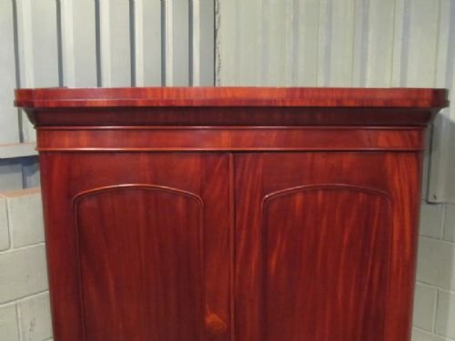 fig 2. ANTIQUE VICTORIAN MAHOGANY DOUBLE WARDROBE C1880 W6899/16.4