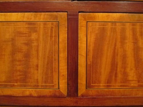 fig 1. ANTIQUE LATE VICTORIAN MAHOGANY WARDROBE COMPACTUM BY JAMES SCHOOLBRED C1890 W6923/7.5