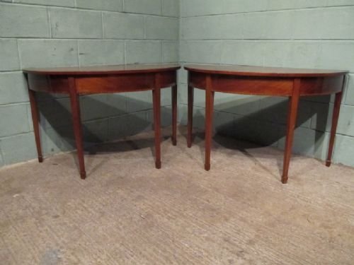 fig 2. ANTIQUE REGENCY MAHOGANY EXTENDING DINING TABLE C1820 W6907/7.5