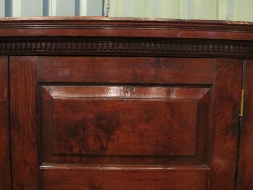 fig 1. ANTIQUE GEORGIAN OAK FULL HEIGHT CORNER CABINET CUPBOARD C1780 W6943/14.5