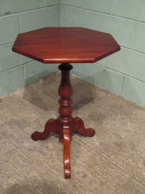 Antique Victorian Mahogany Tripod Table C1880 W6932/14.5