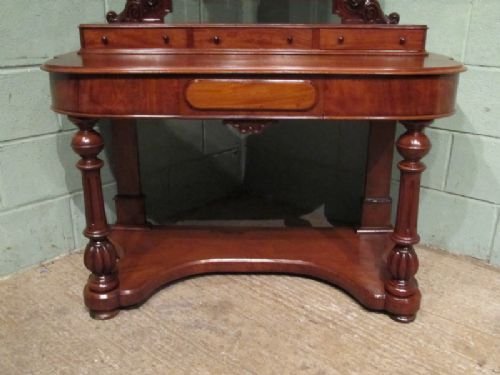 fig 2. Antique Victorian Mahogany Duchess Dressing Table C1860 w6964/11.6