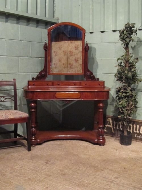 Antique Victorian Mahogany Duchess Dressing Table C1860 W6964/11.6