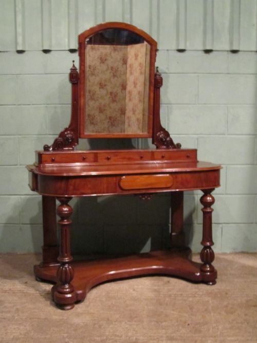 fig 1. Antique Victorian Mahogany Duchess Dressing Table C1860 w6964/11.6