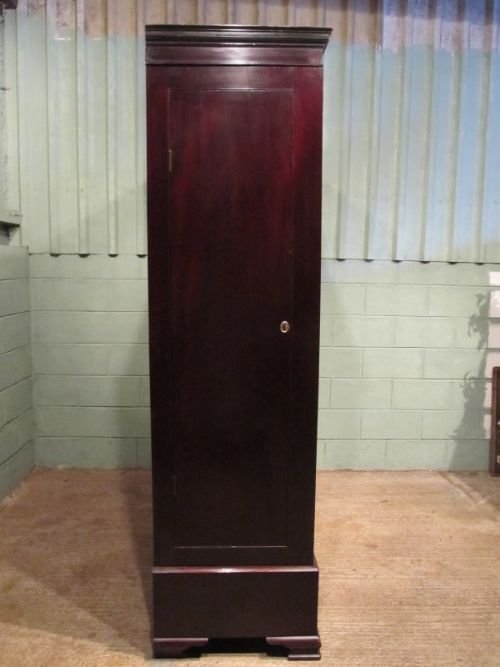 fig 2. Antique Edwardian Large Mahogany Wardrobe Compactum c1900 w6944/18.6