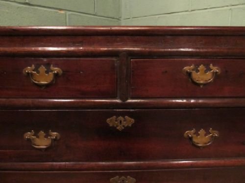 fig 1. Antique 17th Century Oak & Mahogany Chest of Drawers c1680 6980/18.1