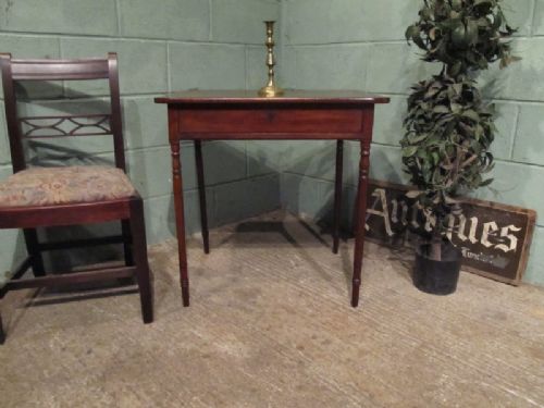 Antique Georgian Regency Mahogany Side Table C1820 W7044/20.8