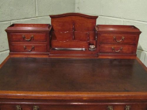 fig 2. ANTIQUE EDWARDIAN MAHOGANY BONHEUR DE JOUR C1900