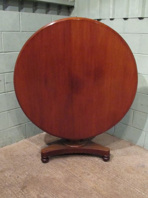 Antique Victorian Mahogany Tilt Top Breakfast Dining Table C1880 W7094/8.10