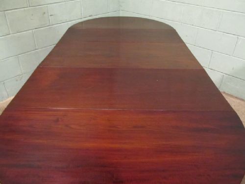 Antique Georgian Regency Mahogany Extending Dining Table Seats 10 W7140/30.10