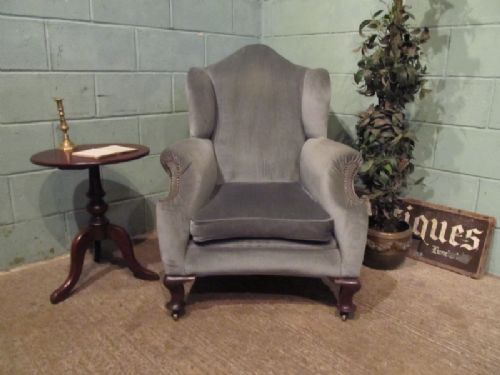 Antique Victorian Wing Armchair C1880 W7178/5.11