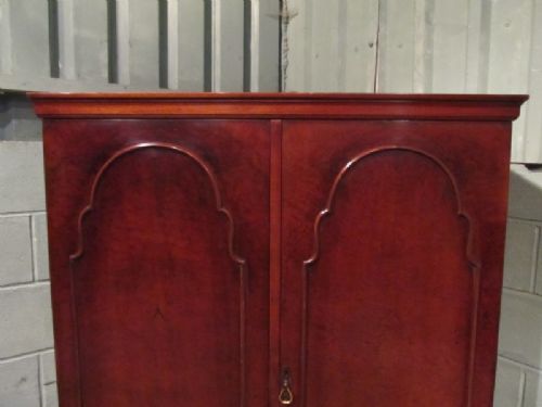 fig 2. Antique Small Walnut Double Wardrobe c1920