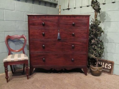 Antique Regency Mahogany Chest of Drawers C1820