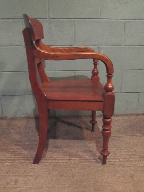 fig 2. ANTIQUE SET SIX WILLIAM 1V MAHOGANY DINING CHAIRS C1830
