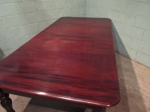 Antique William 1v Extending Mahogany Dining Table Seats 12 C1830