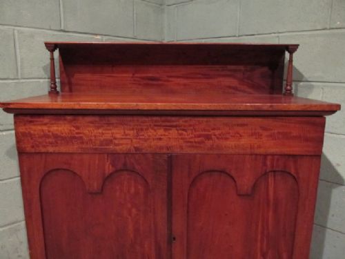 fig 1. ANTIQUE REGENCY MAHOGANY SMALL CHIFFONIER SIDEBOARD C1820