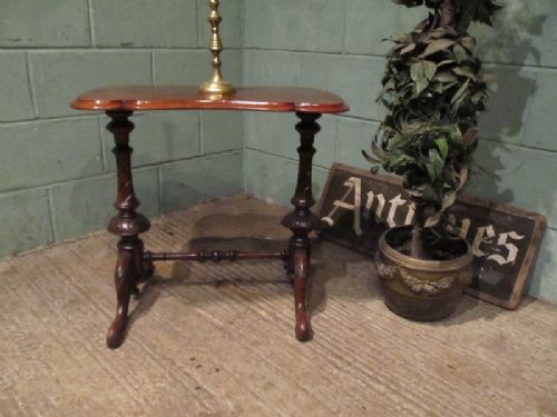 Antique Late Victorian Rosewood Side Table C1890