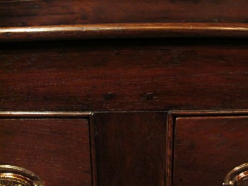 fig 2. ANTIQUE LATE GEORGIAN COUNTRY SMALL OAK DRESSER C1800