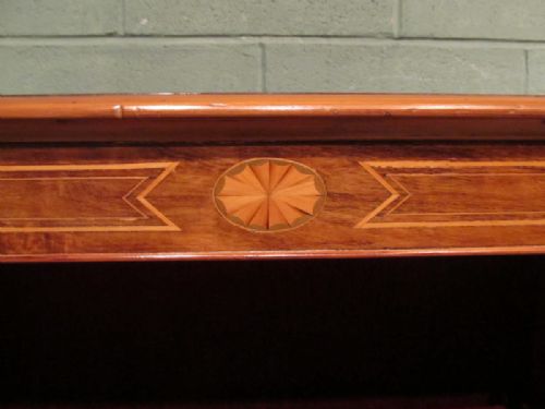 fig 2. ANTIQUE LATE VICTORIAN ROSEWOOD INLAID PIER CABINET C1890