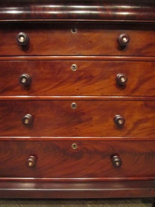 fig 2. ANTIQUE VICTORIAN MAHOGANY SCOTCH CHEST C1880