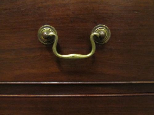 fig 2. ANTIQUE GEORGIAN REGENCY MAHOGANY CHEST OF DRAWERS C1820