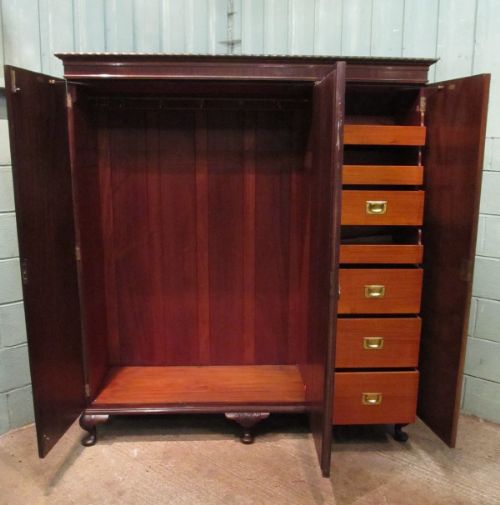 fig 2. ANTIQUE EDWARDIAN MAHOGANY BEDROOM SUITE BY WARING & GILLOW C1910