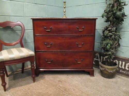 Antique 19th Century Mahogany Chest of Drawers C1880