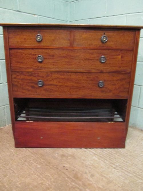 fig 5. ANTIQUE EDWARDIAN MAHOGANY INLAID THREE PIECE BEDROOM SUITE C1900