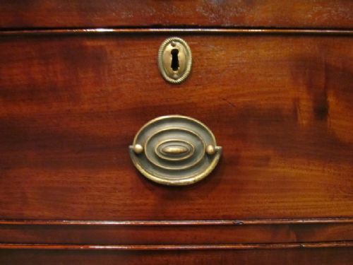 fig 2. Antique Georgian Regency Mahogany Press Wardrobe c1820