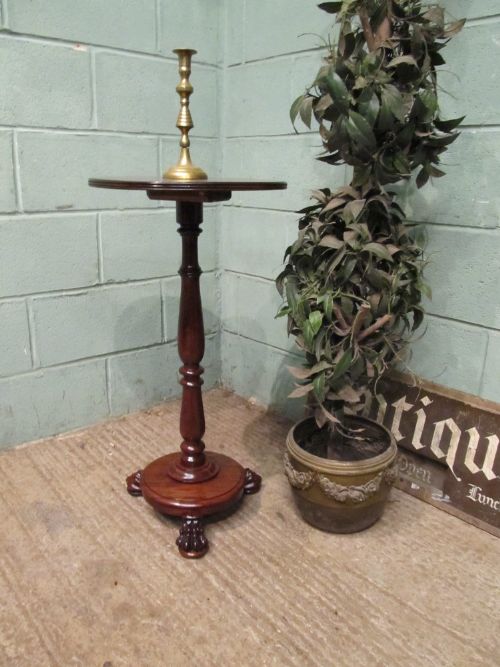Antique William 1v Mahogany Side Lamp Table C1830