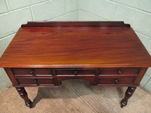 fig 1. ANTIQUE WILLIAM 1V MAHOGANY WRITING DESK C1830