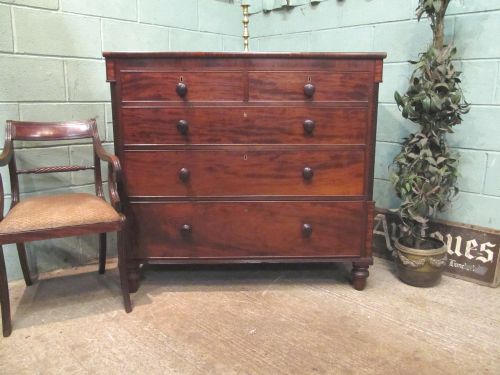 Antique Regency Mahogany Chest of Drawers C1820