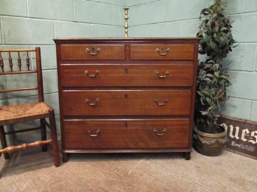 Antique Early 18th Century Period Oak Chest of Drawers C1710