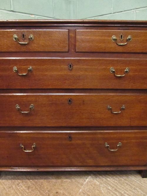 fig 1. ANTIQUE EARLY 18TH CENTURY PERIOD OAK CHEST OF DRAWERS C1710