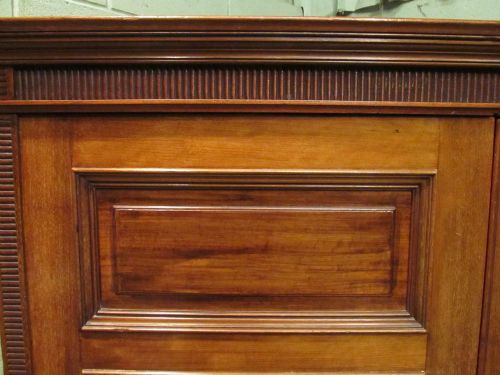 fig 2. ANTIQUE EDWARDIAN MAHOGANY LINEN CUPBOARD C1900