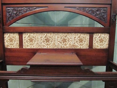 fig 2. ANTIQUE EDWARDIAN MAHOGANY HALLSTAND C1900