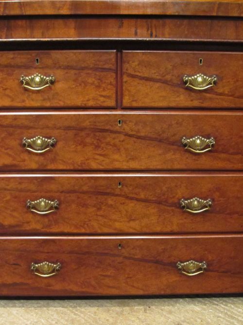 fig 2. ANTIQUE VICTORIAN MAHOGANY LIBRARY BOOKCASE C1860