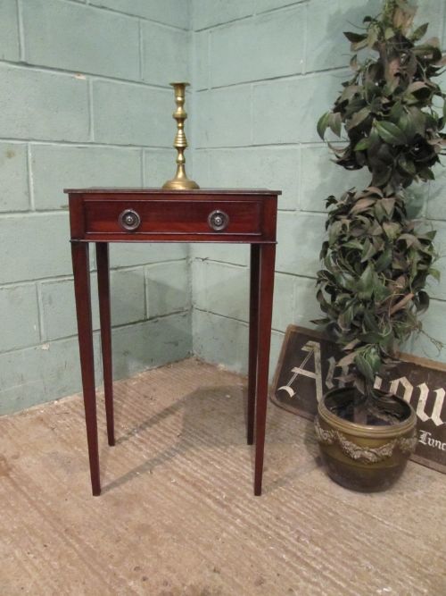 Antique Regency Mahogany Side Table C1820