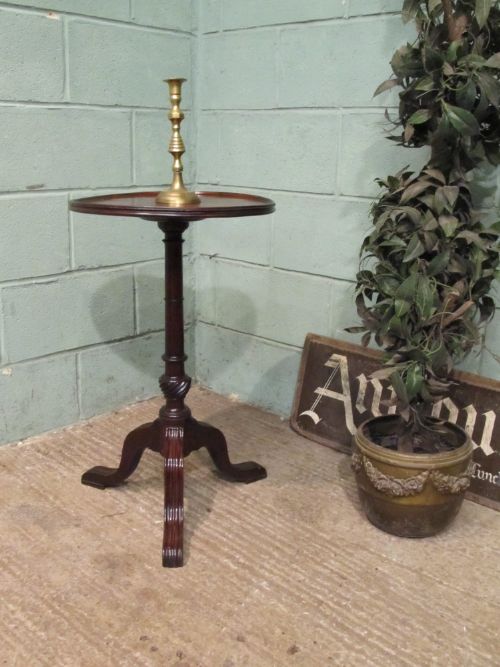 Antique Regency Mahogany Side Lamp Table C1900