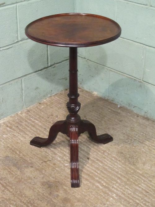 fig 1. Antique Regency Mahogany Side Lamp Table c1900
