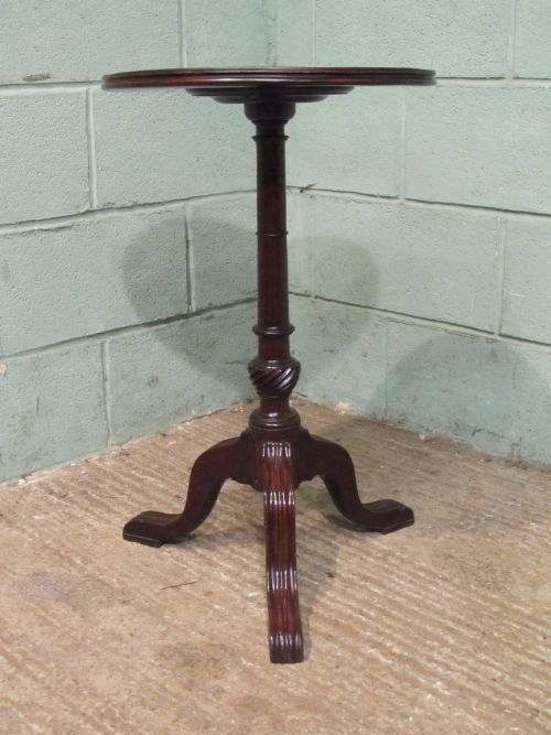 fig 2. Antique Regency Mahogany Side Lamp Table c1900